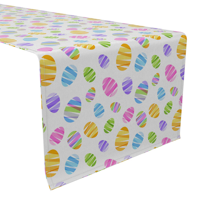 Gavindeep Rectangular Easter Cotton Twill Table Runner