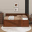 Lit de jour simple avec tiroirs et tablettes-905799285