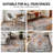 Beverly Oriental Orange/Blue/Cream Area Rug-1379303032