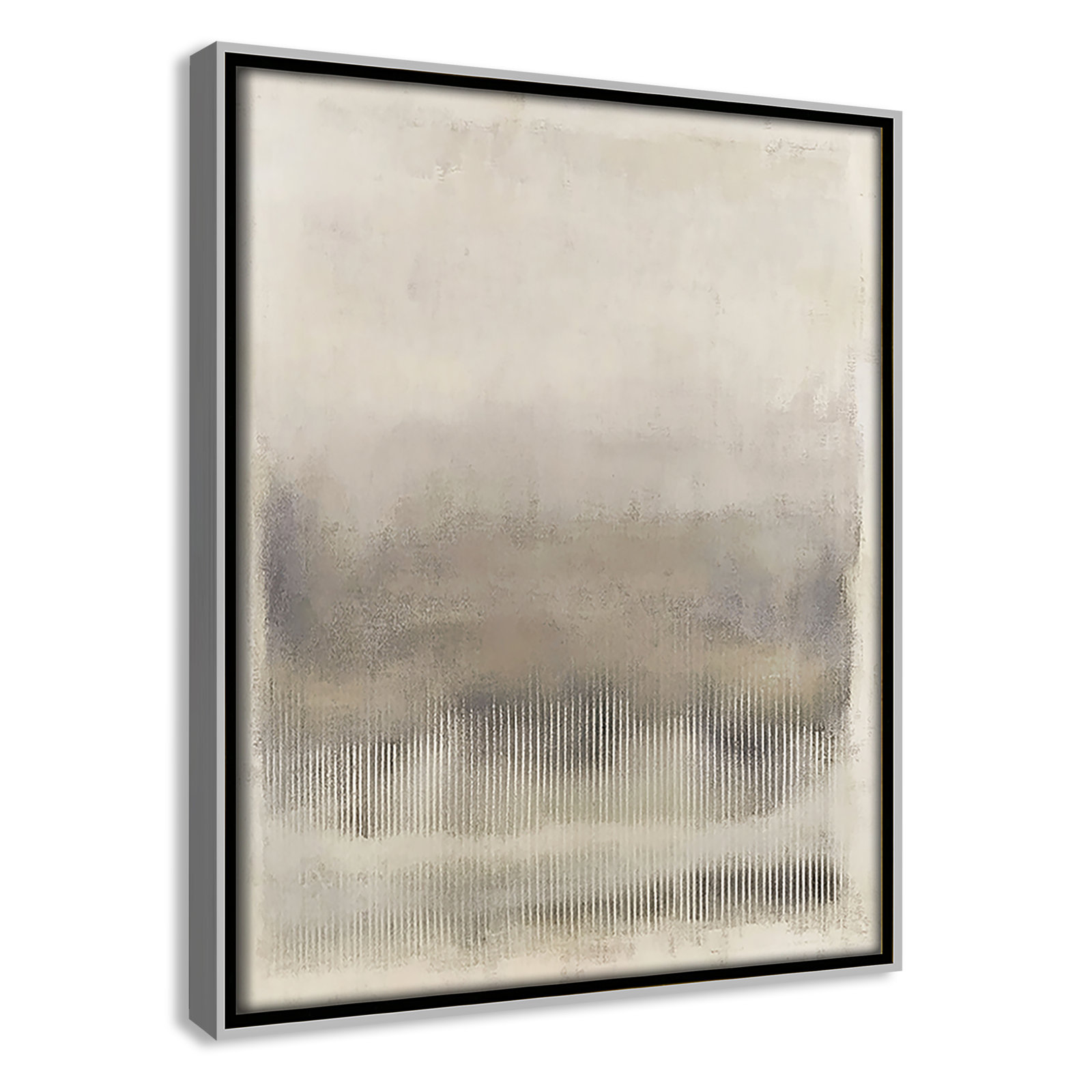 Balanced Silence II Print by Irena Orlov, 11.5" H x 9.5" W, Silver Floater
