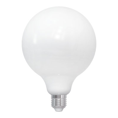 8,5 watts (40 watts équivalents), DEL G40, ampoule à intensité variable, blanc chaud (3000K) E26 / culot moyen (standard)