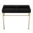 Claire 40 Ceramic Console Sink Matte Black Basin-50789567