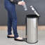 Stainless Steel Step On Kitchen Trash Can-43389553