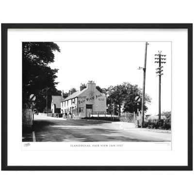 Llanddulas, Fair View Inn 1957 by Francis Frith - Single Picture Frame Print