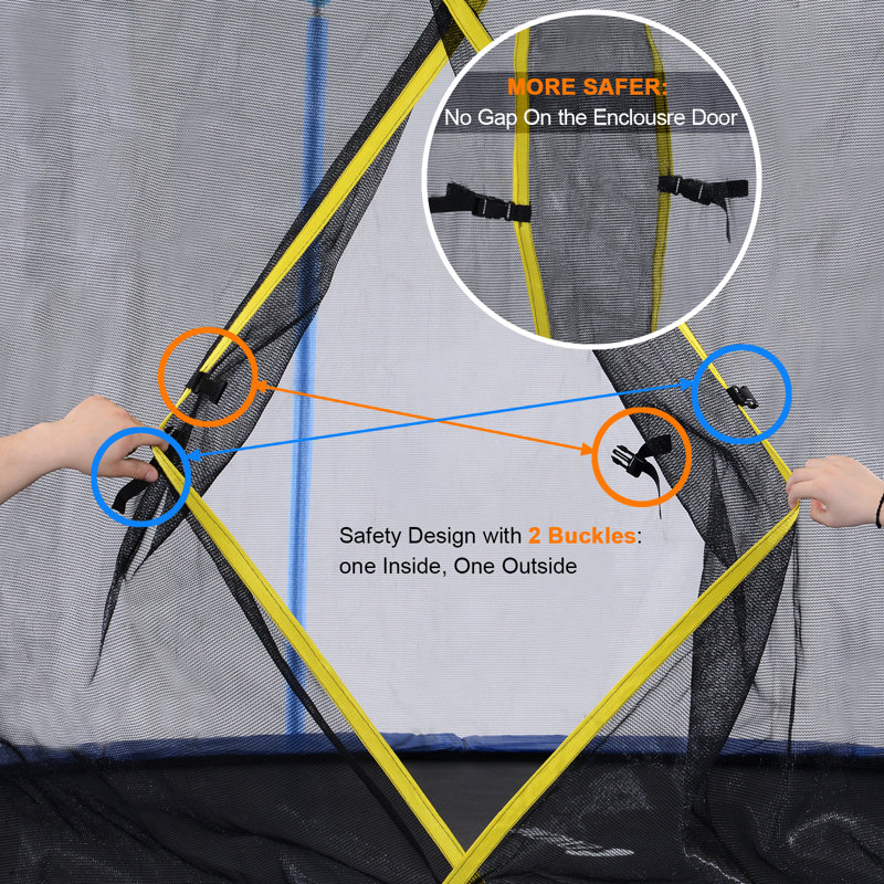 Replacement Safety Net for Trampoline, 14'