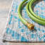 Atlanta Hooked Light Grey/Aqua Indoor/Outdoor Rug-29713735