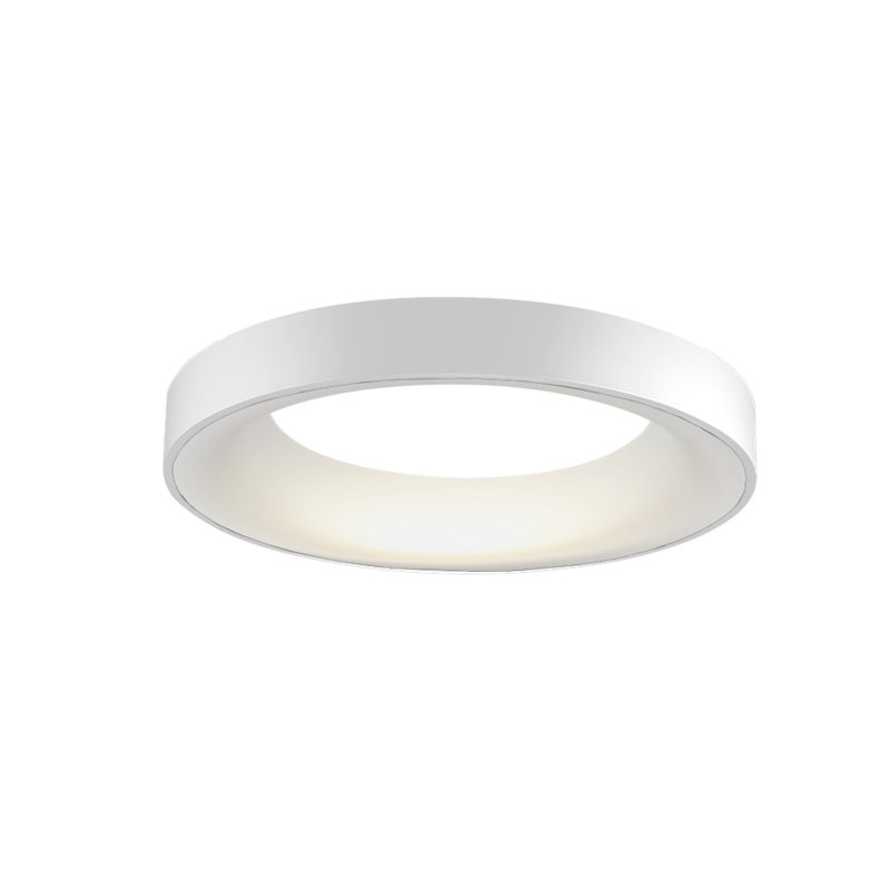 Sovana LED Flush Mount, White, 11cm H x 45cm W x 45cm D