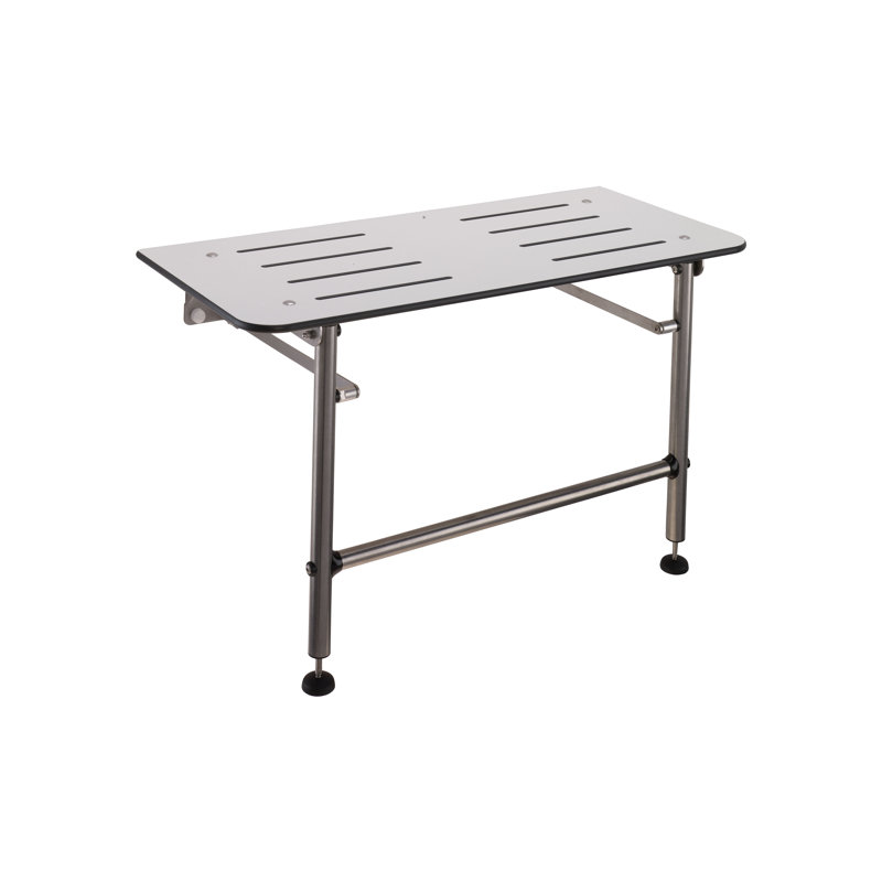 Chaise de douche double pliante
