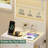 Tall Nightstand with Charging Station & LED Light, 4-Drawer Dresser Bedside End Table for Bedroom