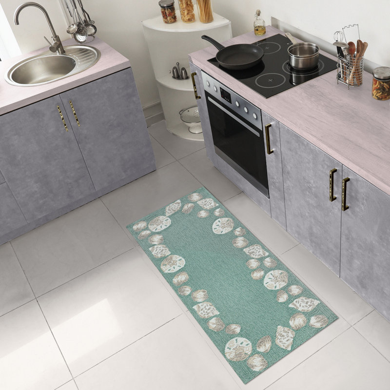 Glidden Performance Hand Tufted Indoor / Outdoor Rug, Runner 2' x 5'