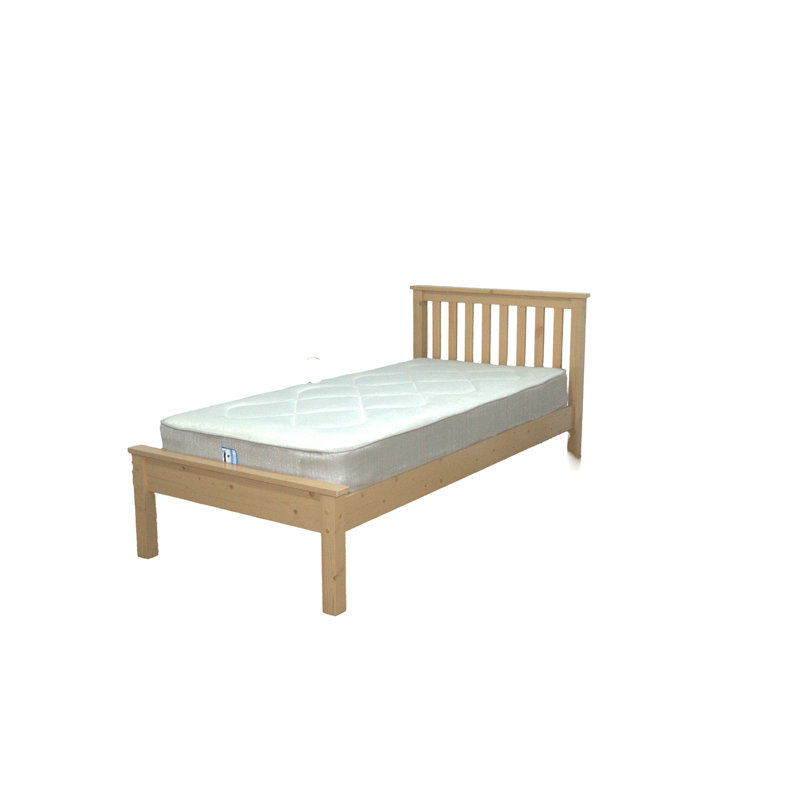 Wiltshire UV Waxed Pine Wooden Makenna Bed, Single (3')