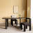 Geometric Solid Wood Office Desk-606821404