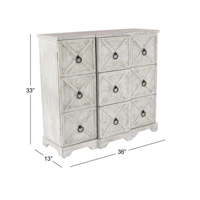 Tyndall 9 -Drawer Accent Cabinet