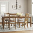Karpinski 4 Person Dining Set w/ Lattice Back Side Chairs & 12" Butterfly Leaf