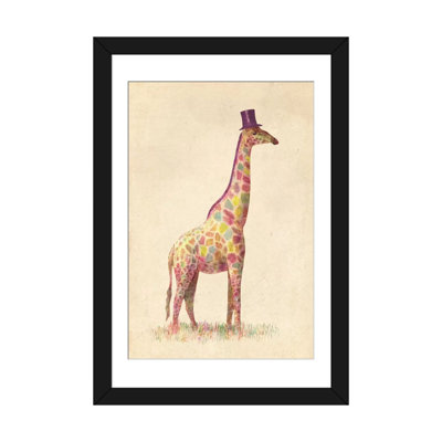 « tendance giraffe »-impression sur toile tendue