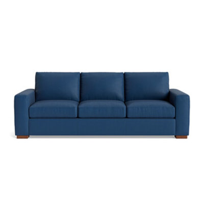 Couch Potato Leather Sofa (95")