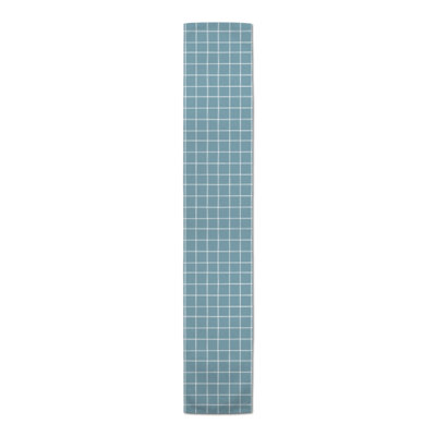 Canvar Rectangle Plaid Polyester Table Runner