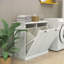 Armoire de trieur de linge inclinable à deux compartiments-236049296