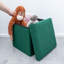 Rowel 38cm Wide Square Solid Colour Footstool Ottoman with Storage-132671291