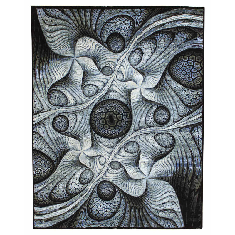 Eyes One-of-a-Kind 7'10" X 9'9" Area Rug