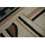 Tapis rayé en laine Kilim