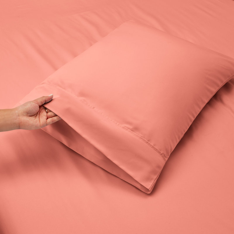 Ensemble de draps en micro-fibre, Brumeux, Drap-housse de taille double