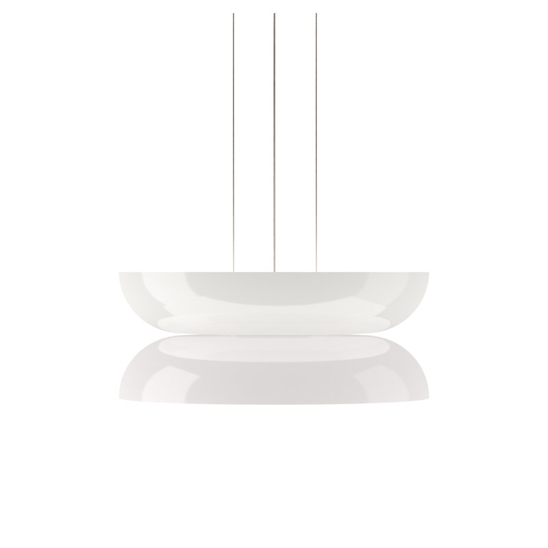 Luminaire suspendu géométrique à 2 lumières Totem