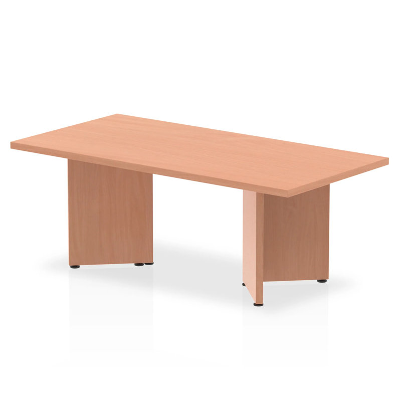 Kyvan 120cm Rectangle Conference Table, Beech