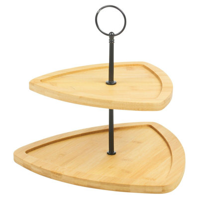 Wood Tiered Stand