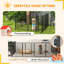 Panel Steel Pet Barrier With Door-94282649