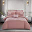 3Pcs Velvet Duvet Quilt Cover Bedding Set With Pillowcas Damask-131092415-131092418
