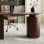 Bureau en bois manufacturé demi-cercle noisette + brun avec 3 tiroirs-1926298404-1926298402
