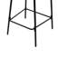 Tabourets de bar tissés à la main avec dossier, ensemble de 2 tabourets ronds en corde de papier avec repose-pieds pour îlot de cuisine et salle à manger-2104938826