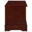 Commode rectangulaire en cèdre brun chaud
