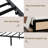 Metal Bed Frame with Rattan Headboard-795227635-797003971