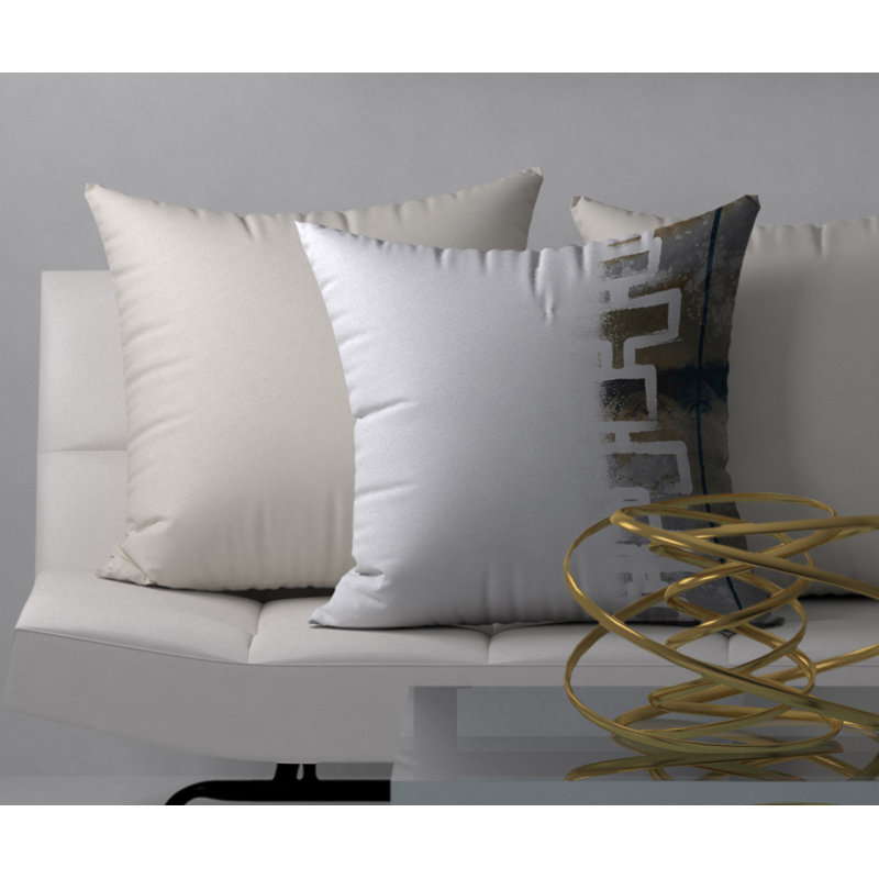 Housse de coussin carrée/insert fraîcheur comfy, 18 po x 18 po