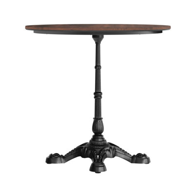 Commercial All-Weather HPL Tabletop With Bistro Base