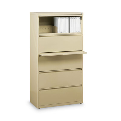 Alera Lateral File Five LegalLetterA4Size File Drawers 30 X 1862 X 6762 Putty