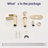 Waterfall Flow Brass Modern Style Faucet For Elegant Bathrooms - Easy Install With Pop-up Drain
