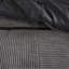 Couvre-lit gris en velours côtelé gris - Élégant tissu 7 couvertures, aspect élégant-129124659-129124662