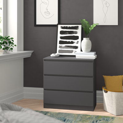 Braunstein 3 Drawer Chest