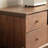 Black walnut solid wood TV cabinet