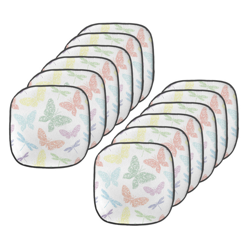 Coussin de siège papillon