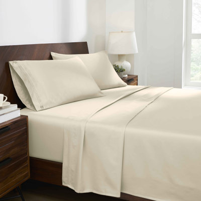 Ensemble de draps en coton 1000 fils Blue Nile Mills