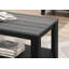 Ensemble de table, ensemble 3 pièces, café, bout, côté, décor, salon et stratifié gris, transitionnel-121051118