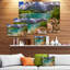 Lake in Tatra Mountains, Pologne - reproduction de photo sur toile tendue-224128520
