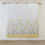 Très grand lit / très grand lit en seersucker, jaune, 100%, imprimé floral gris et jaune, édredon compressé, impression moderne à nettoyer-116011801