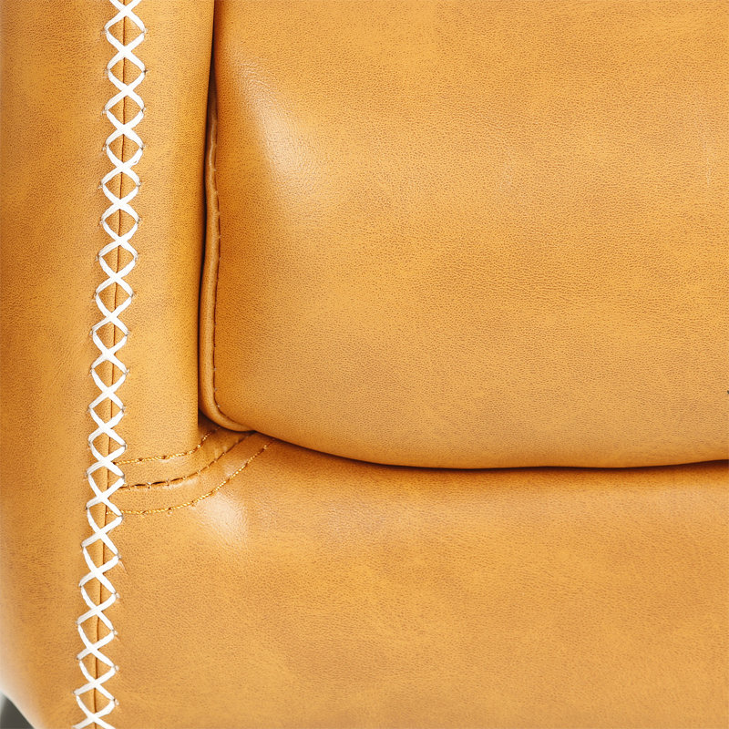 Adan Leather Reception Chair