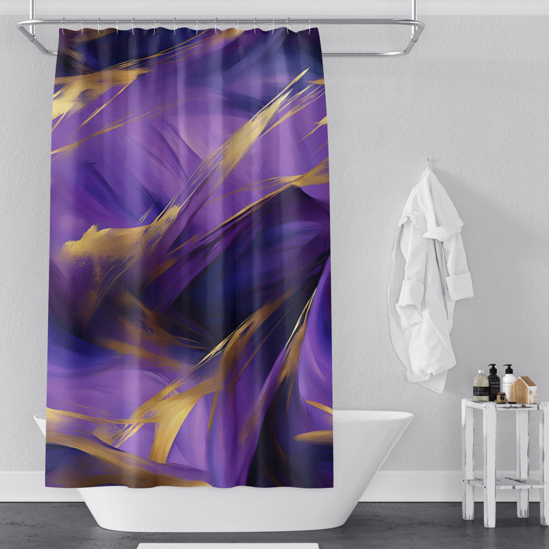 Rideau de douche Sabreea, H 72 po x l 70 po