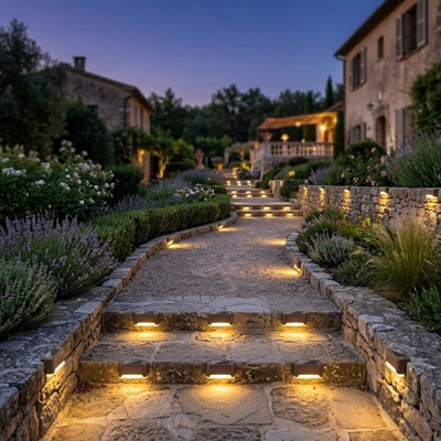 Natural Solar Powered Deck Light